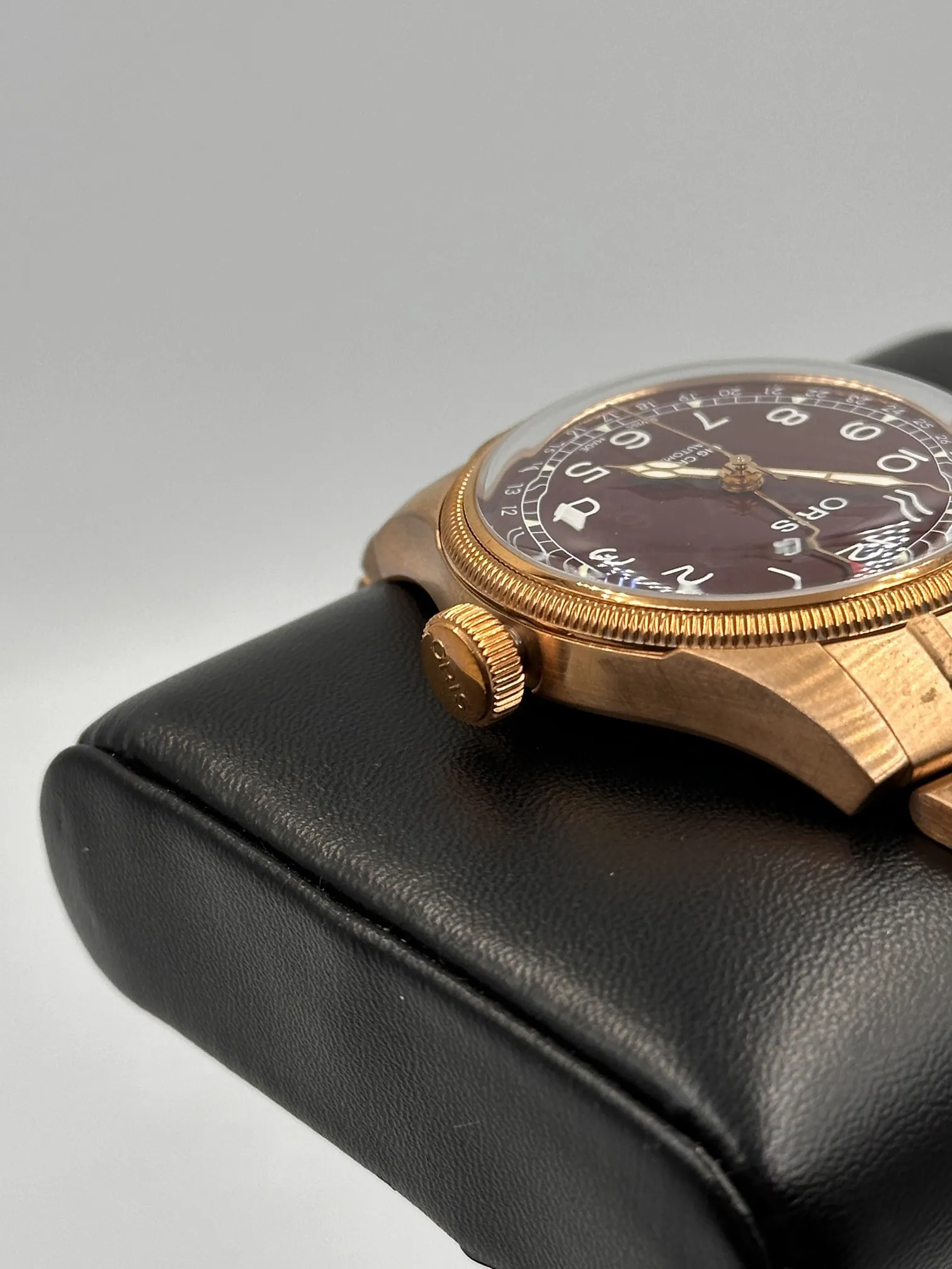 Oris Big Crown Bronze Pointer Date 01-754.7741.3168 40mm Bronze and Stainless steel Red 5