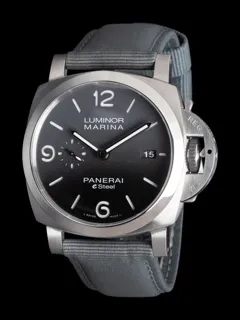 Panerai Luminor 1950 3 Days GMT Power  PAM 01358 Stainless steel Gray