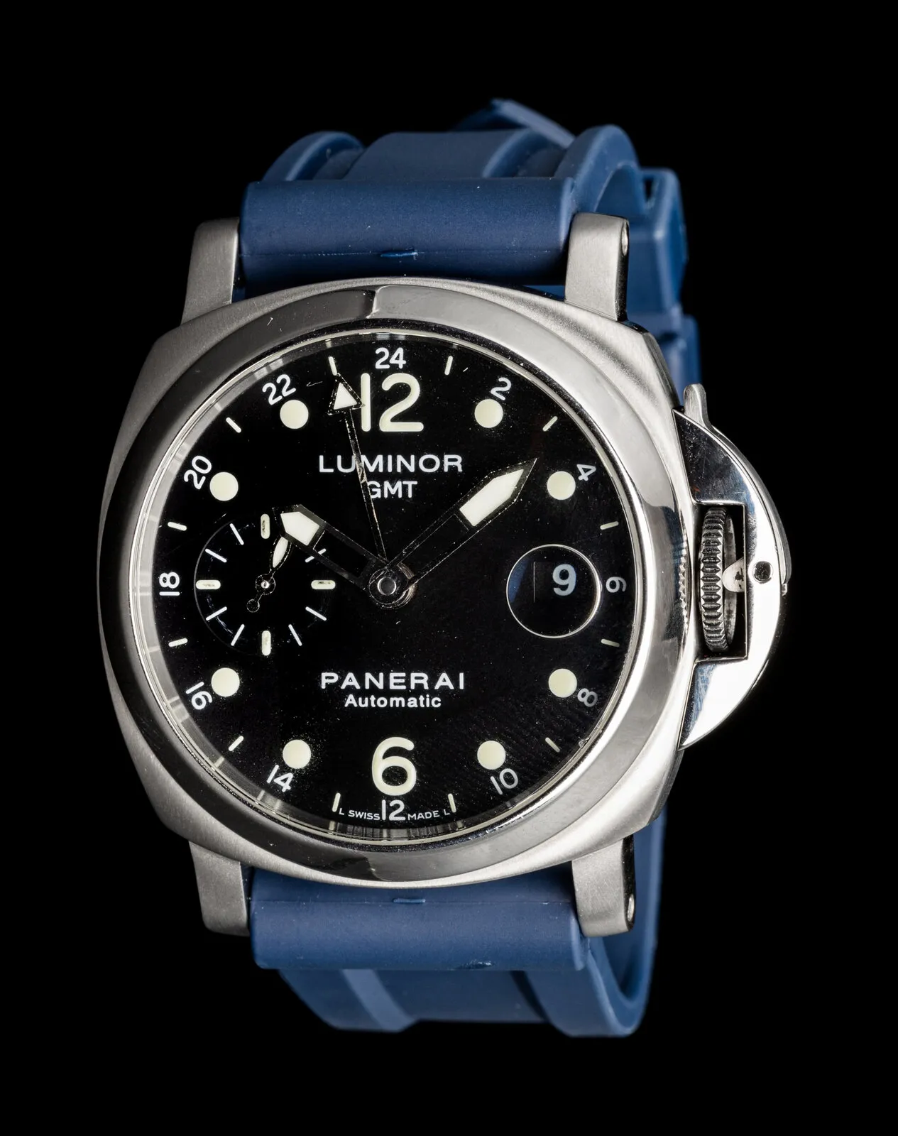 Panerai Luminor GMT OP 6594 40mm Stainless steel Black