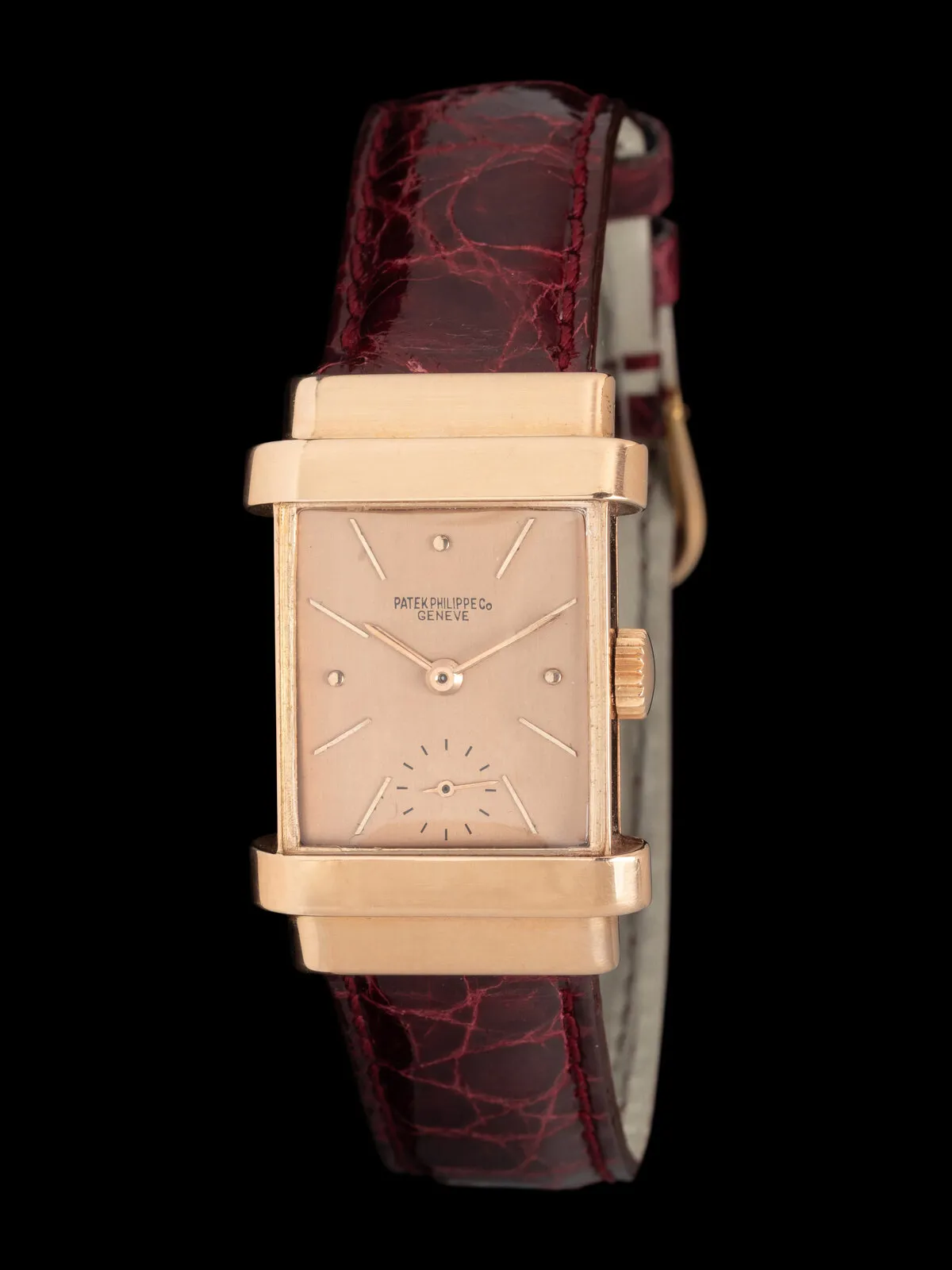 Patek Philippe 1450 20mm Rose gold Rose gold