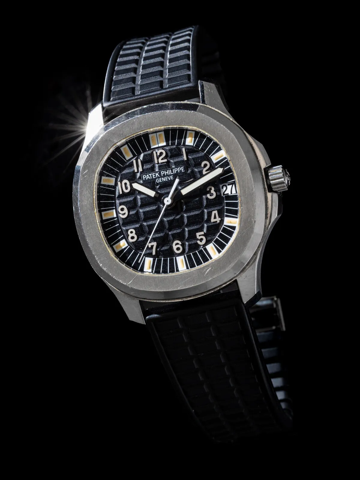 Patek Philippe Aquanaut 5065 38mm Stainless steel Black 2