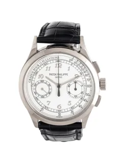 Patek Philippe Chronograph 5170G White gold White