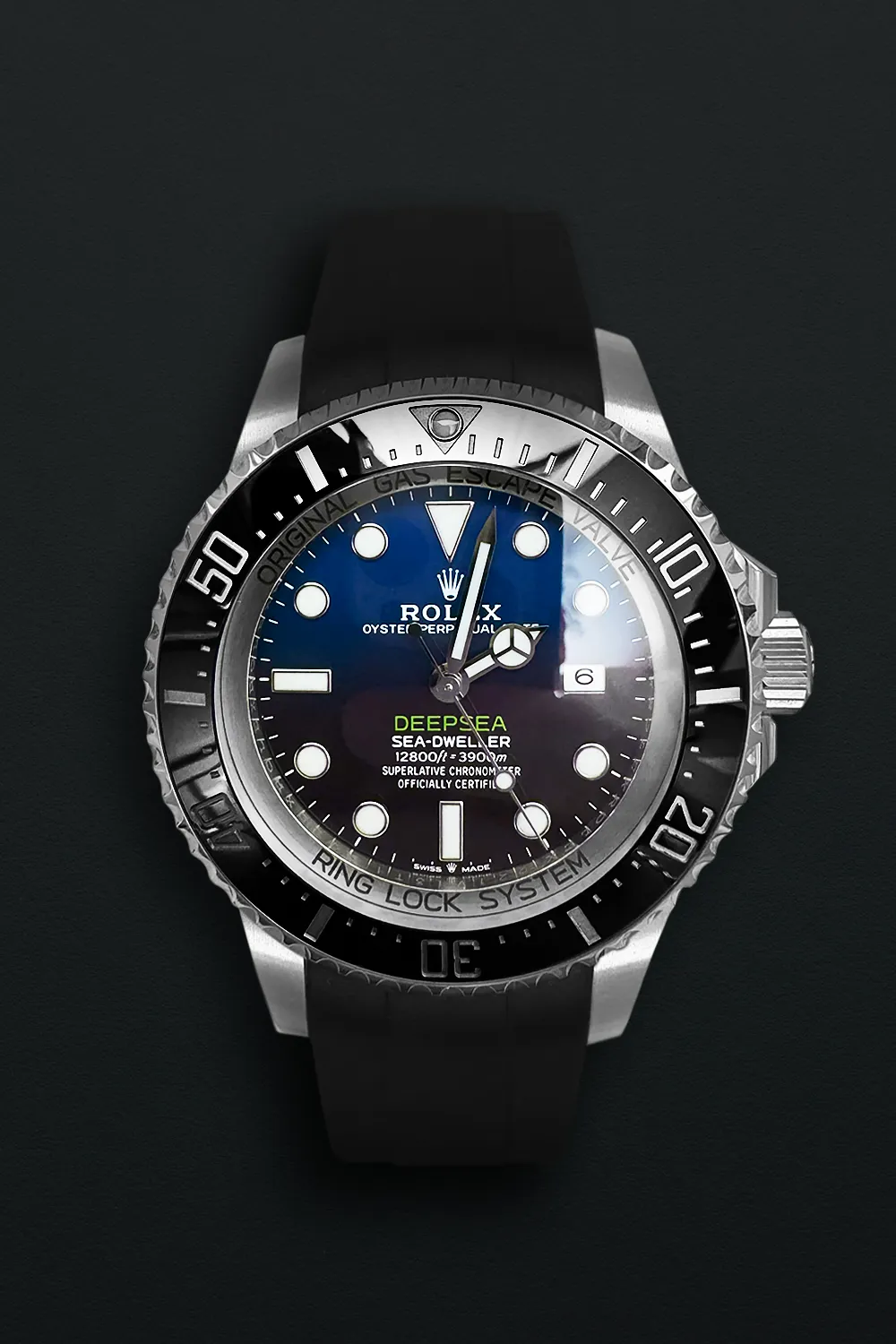 Rolex Sea-Dweller Deepsea 126660 44mm Ceramic and Stainless steel Blue