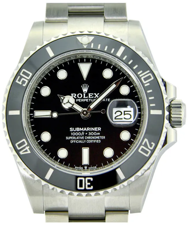 Rolex Submariner 124060LN 41mm Stainless steel Black