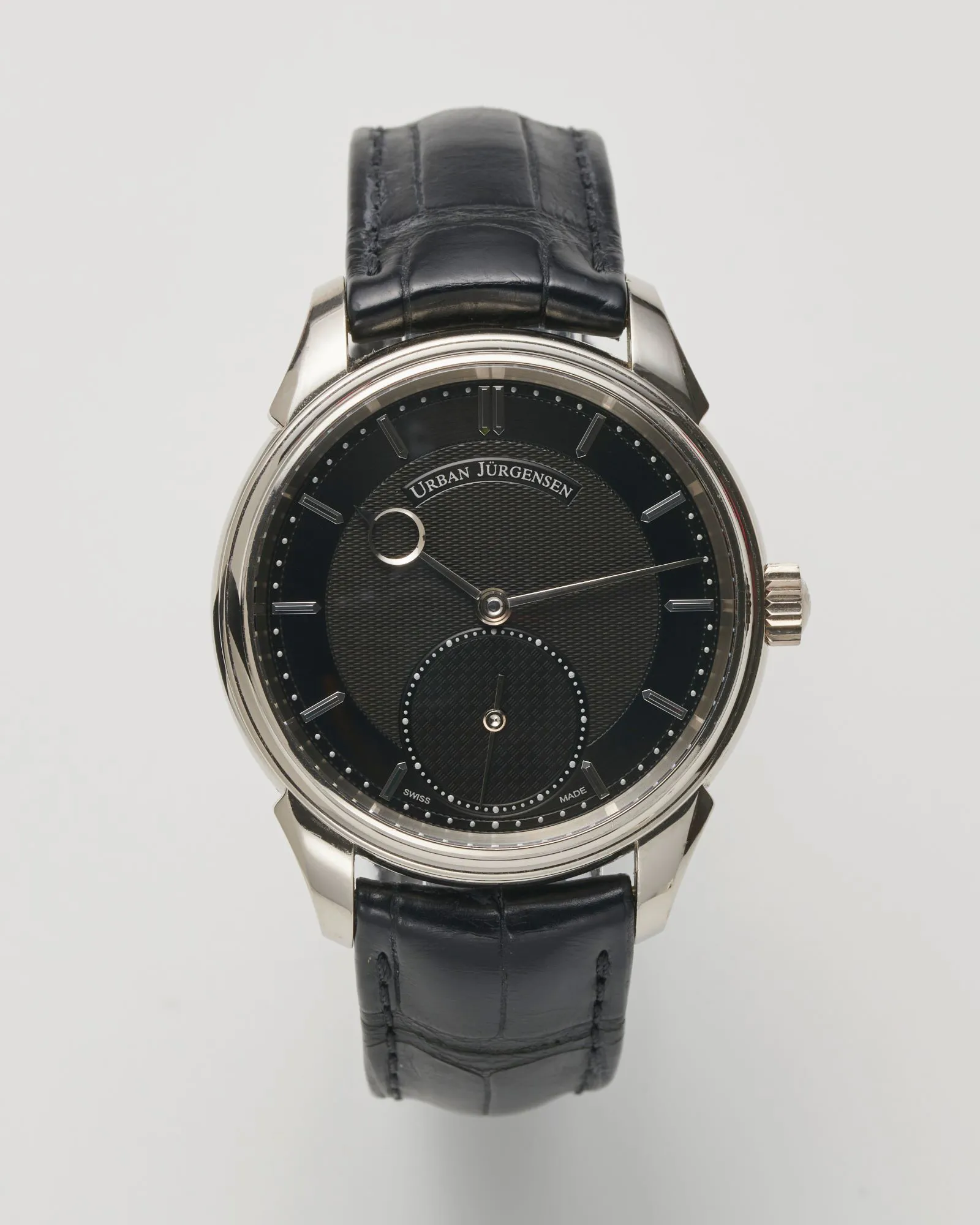 Urban Jürgensen Black Dial 2140 WG 40mm White gold Black 2