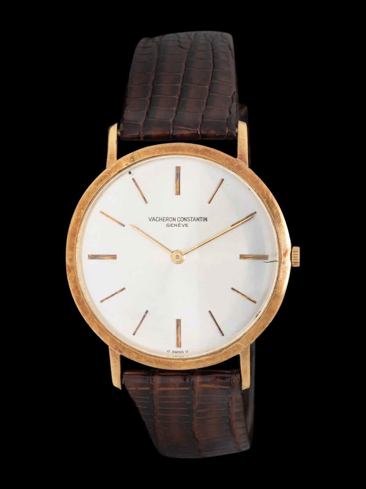 Vacheron Constantin 6115 34mm Yellow gold Silver