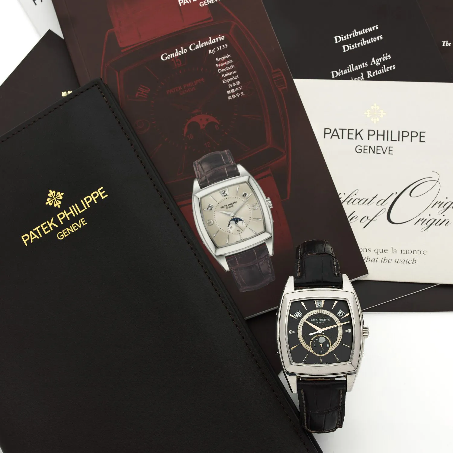 Patek Philippe Gondolo 5135P-001 38mm Platinum Gray 6