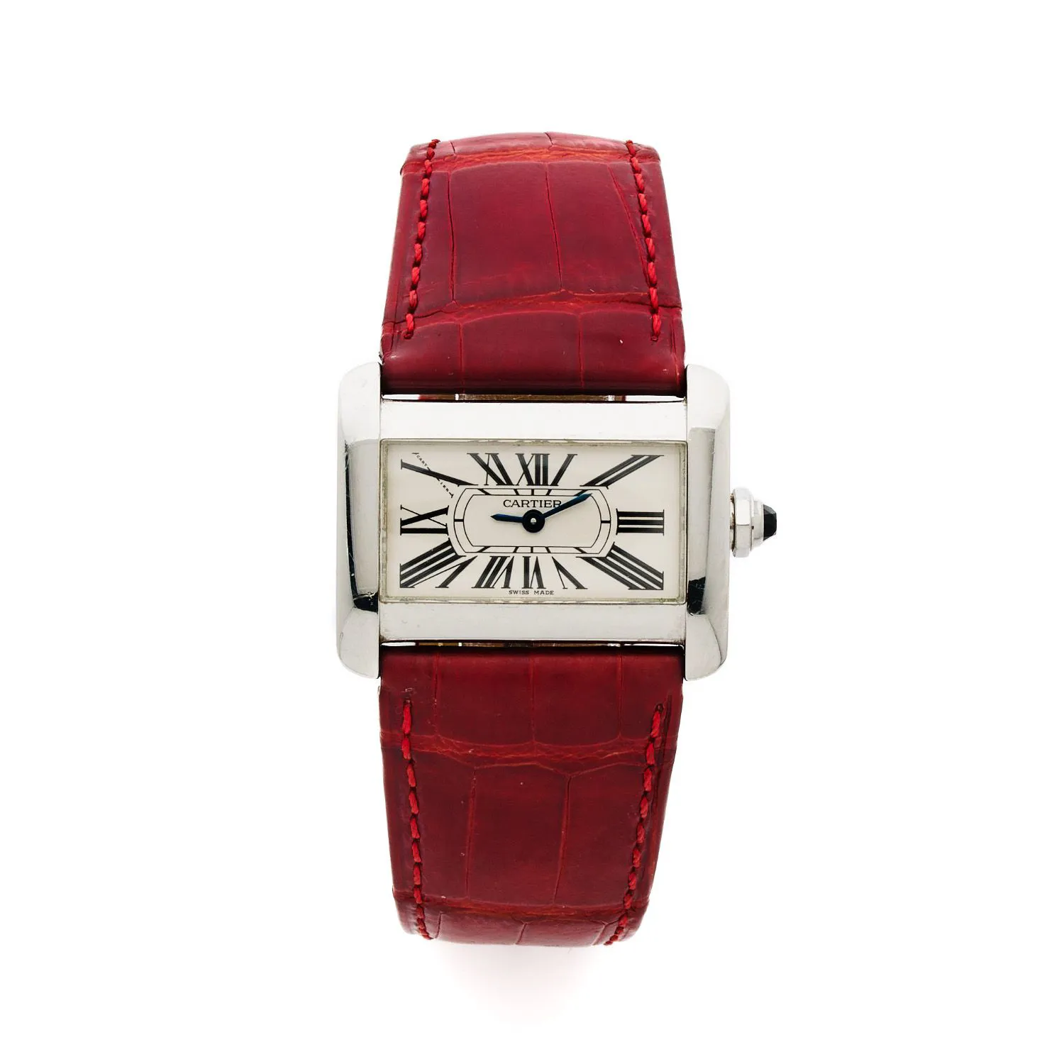 Cartier Tank Divan 2599 31.5mm Stainless steel Silver