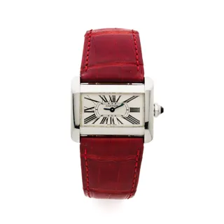 Cartier Tank Divan 2599 Stainless steel Silver