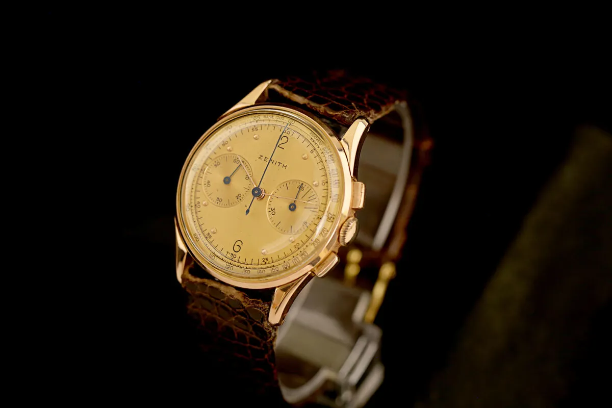 Zenith Chronograph 37mm Rose gold goldenes 2