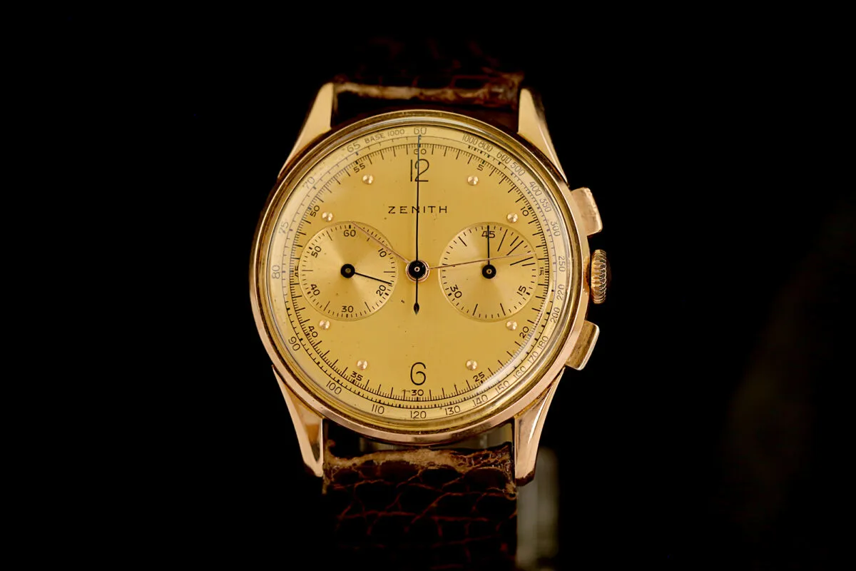 Zenith Chronograph 37mm Rose gold goldenes 3