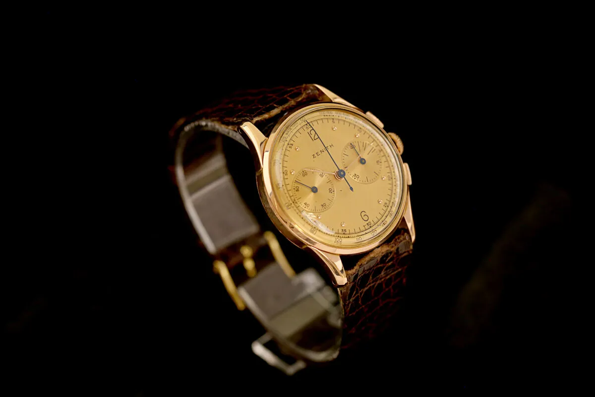 Zenith Chronograph 37mm Rose gold goldenes 4