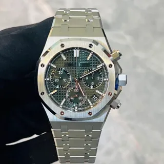 Audemars Piguet Royal Oak 26240ST.OO.1320ST.08 Stainless steel Green