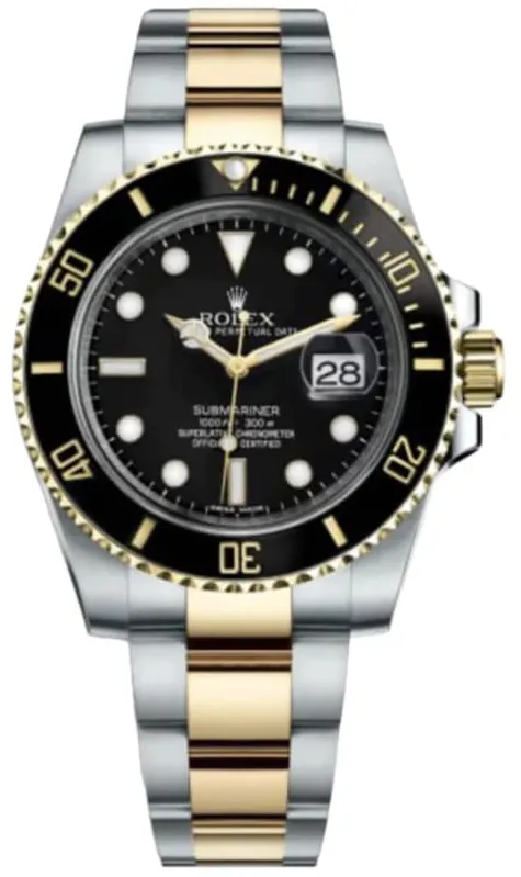 Rolex Submariner 126613LN-0002 41mm Yellow gold and Oystersteel Black