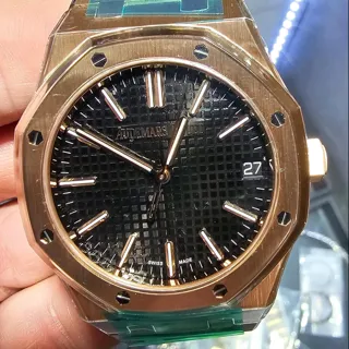 Audemars Piguet Royal Oak 15510OR.OO.D002CR.02 Rose gold Black