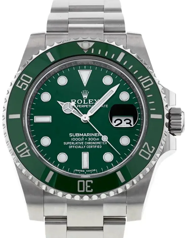 Rolex Submariner 116610LV 40mm Steel Green