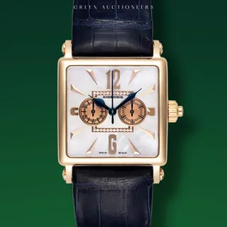 Roger Dubuis Golden Square Rose gold White