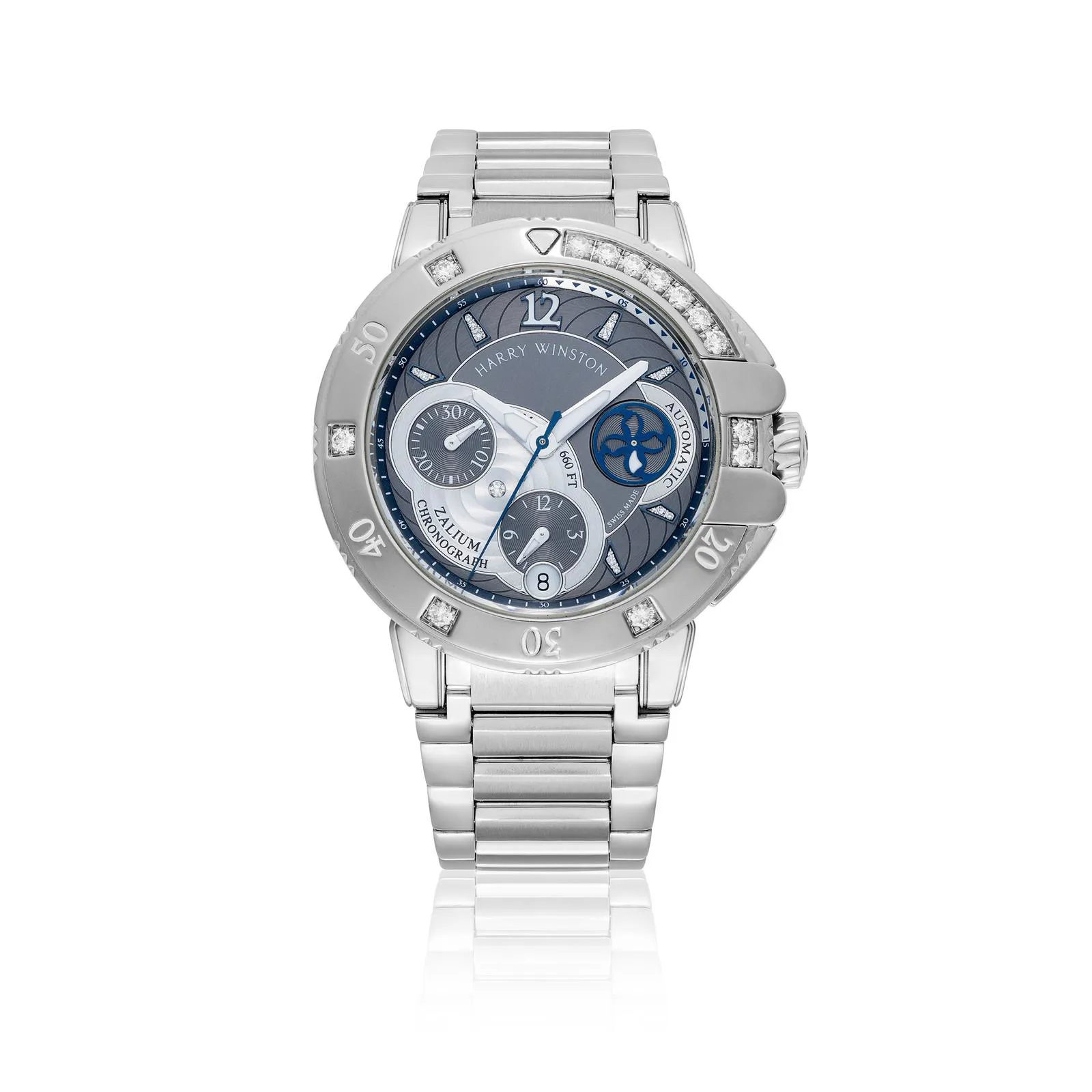 Harry Winston 38mm Zalium Gray 1