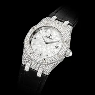 Audemars Piguet Royal Oak 67605BC White gold and Diamond White