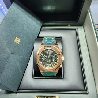 Audemars Piguet Royal Oak 26240OR.OO.1320OR.08 Rose gold Green