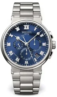 Breguet Marine 5527TI/Y1/TW0 Titanium Blue