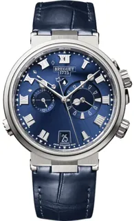 Breguet Marine 5547TI/Y1/9ZU Titanium Blue