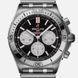 Breitling Chronomat AB0134101B1A1 Stainless steel Black