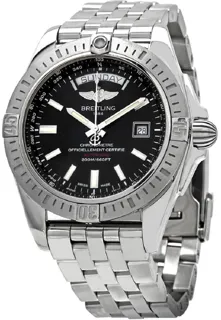 Breitling Galactic 44 Stainless steel Black