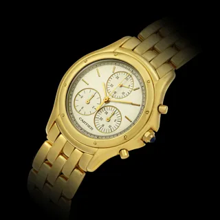 Cartier Cougar Yellow gold Silver