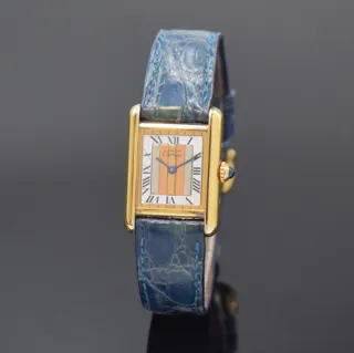 Cartier Tank 5057001 Vermeil Two-tone