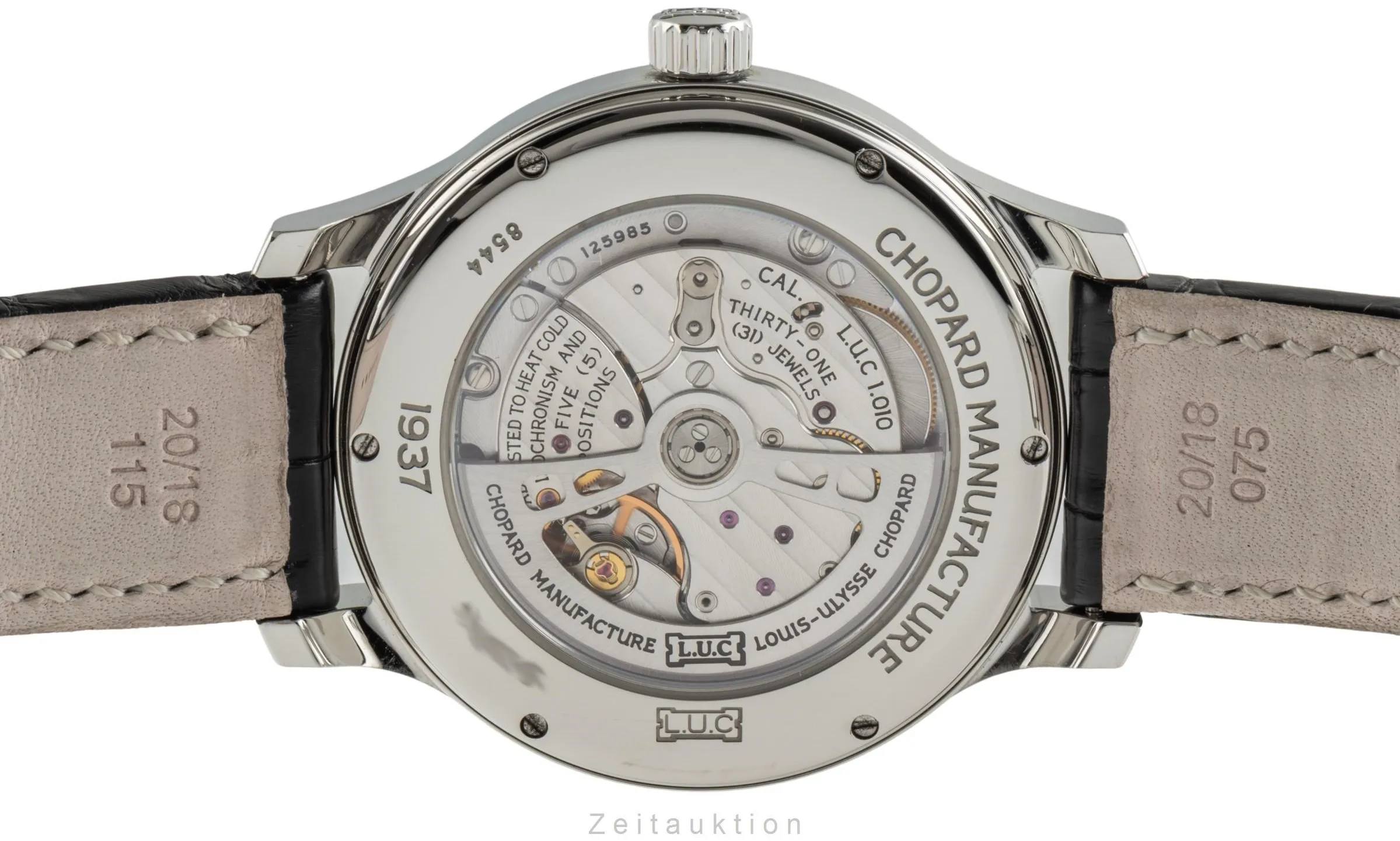 Chopard L.U.C 8544 42mm Stainless steel Silver 8