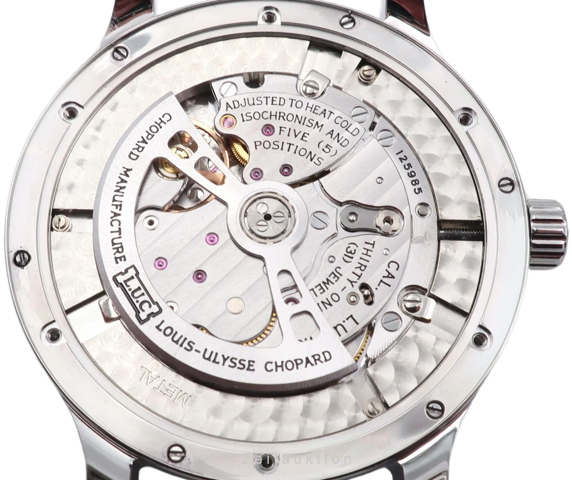 Chopard L.U.C 8544 42mm Stainless steel Silver 10