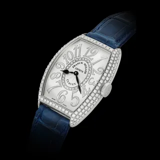 Franck Muller White gold and Diamond Silver