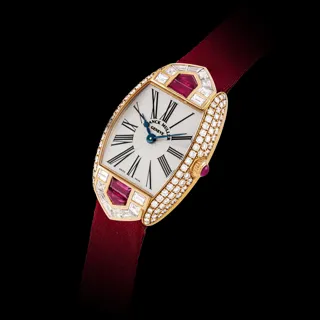 Franck Muller Rose gold and Diamond Silver