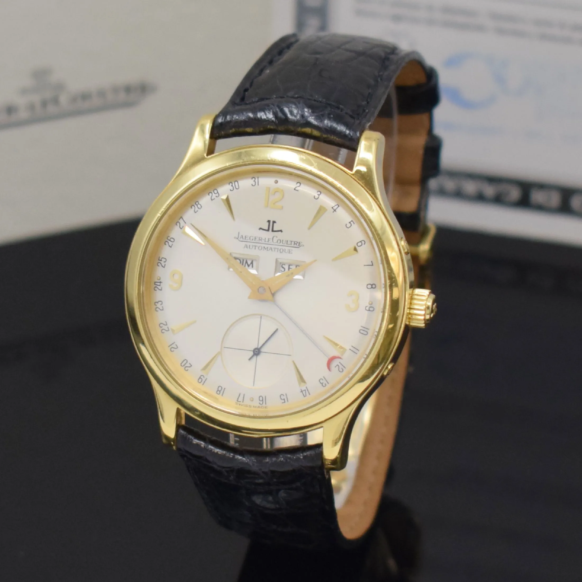 Jaeger-LeCoultre Master Control 140.8.87 37mm Yellow gold Silver 1