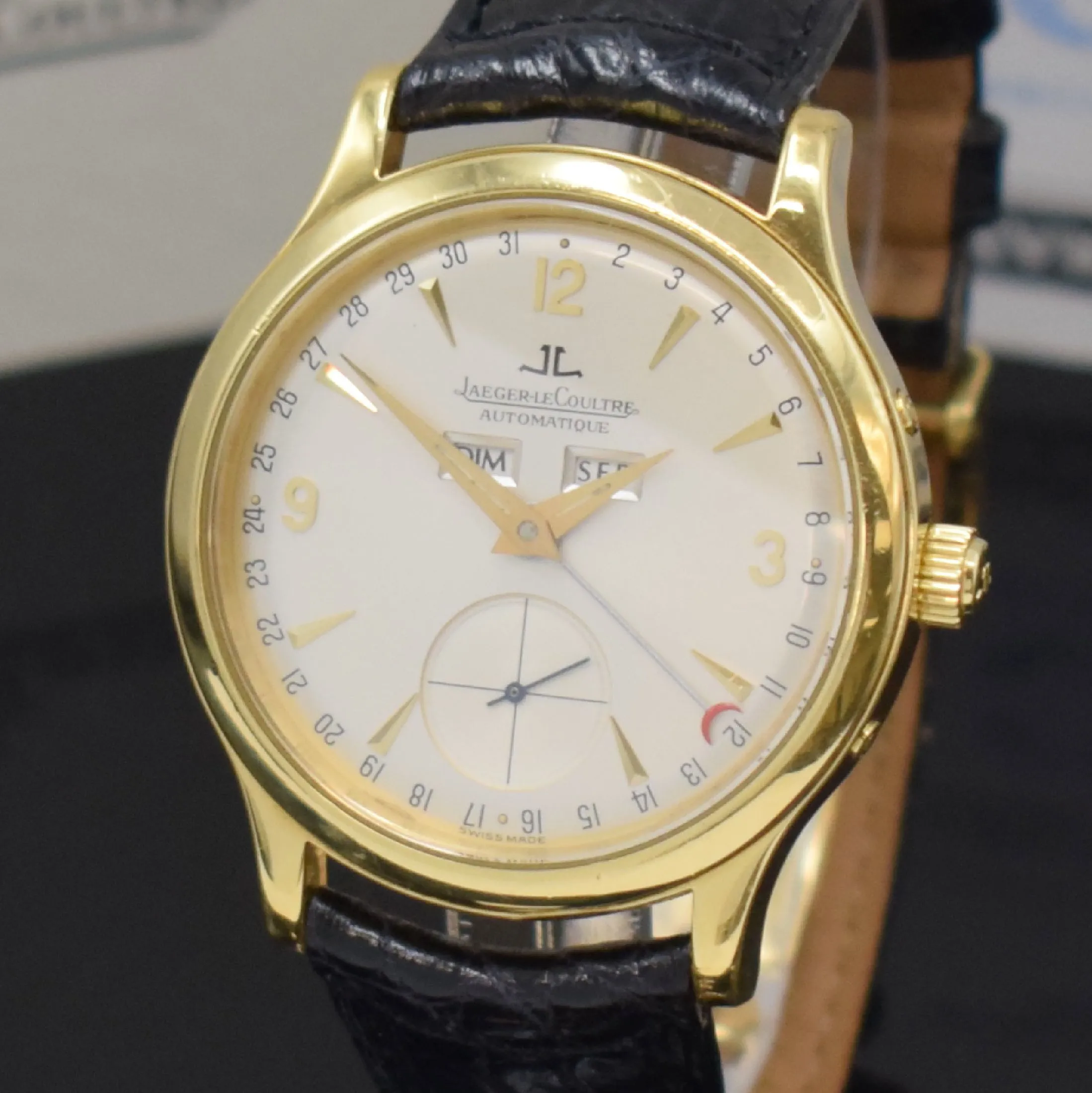 Jaeger-LeCoultre Master Control 140.8.87 37mm Yellow gold Silver 2