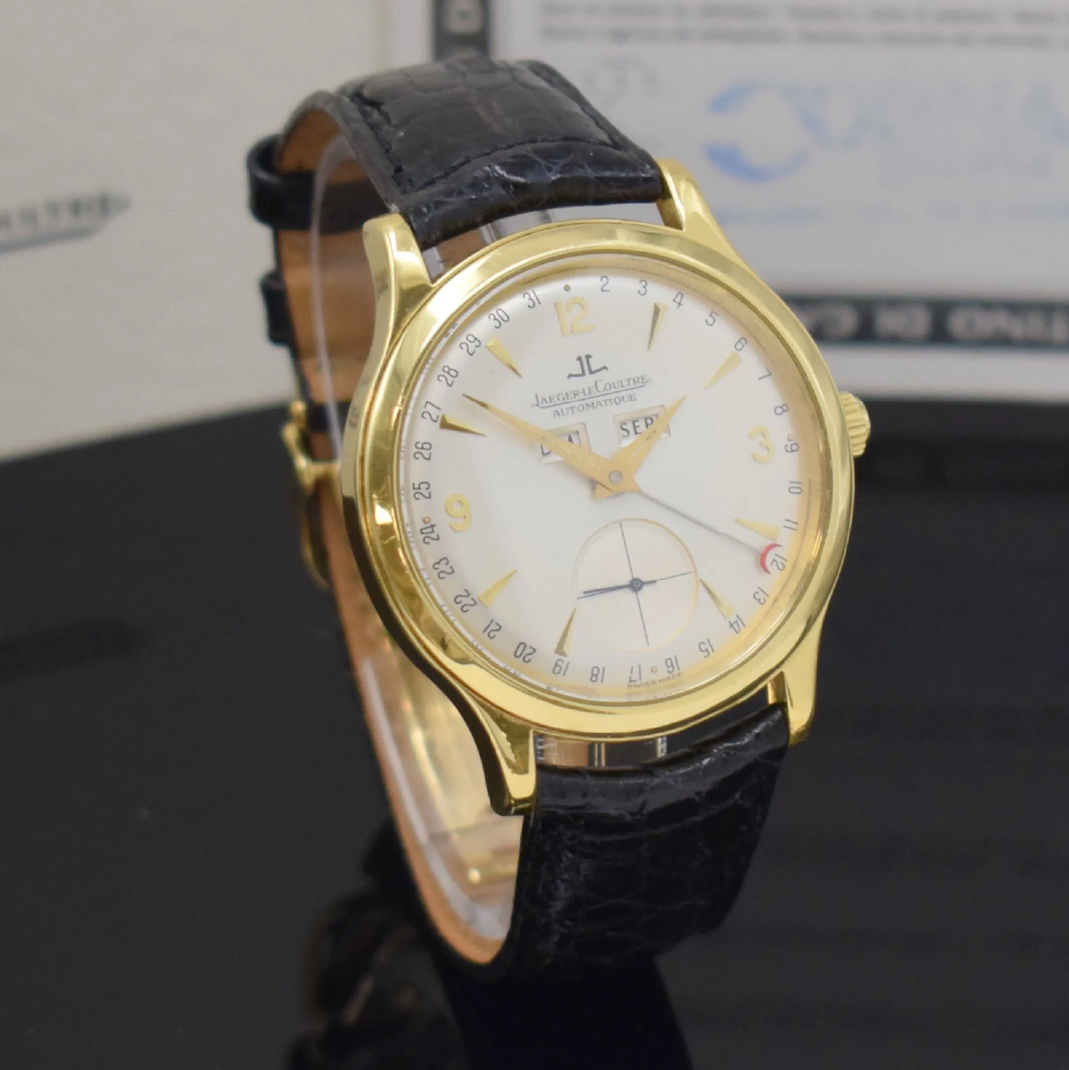 Jaeger-LeCoultre Master Control 140.8.87 37mm Yellow gold Silver 4