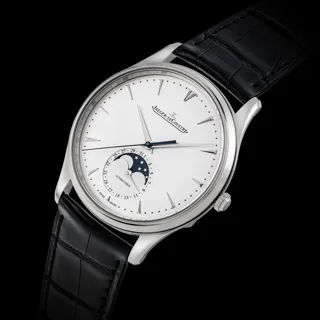 Jaeger-LeCoultre Master Ultra Thin Moon Stainless steel Silver