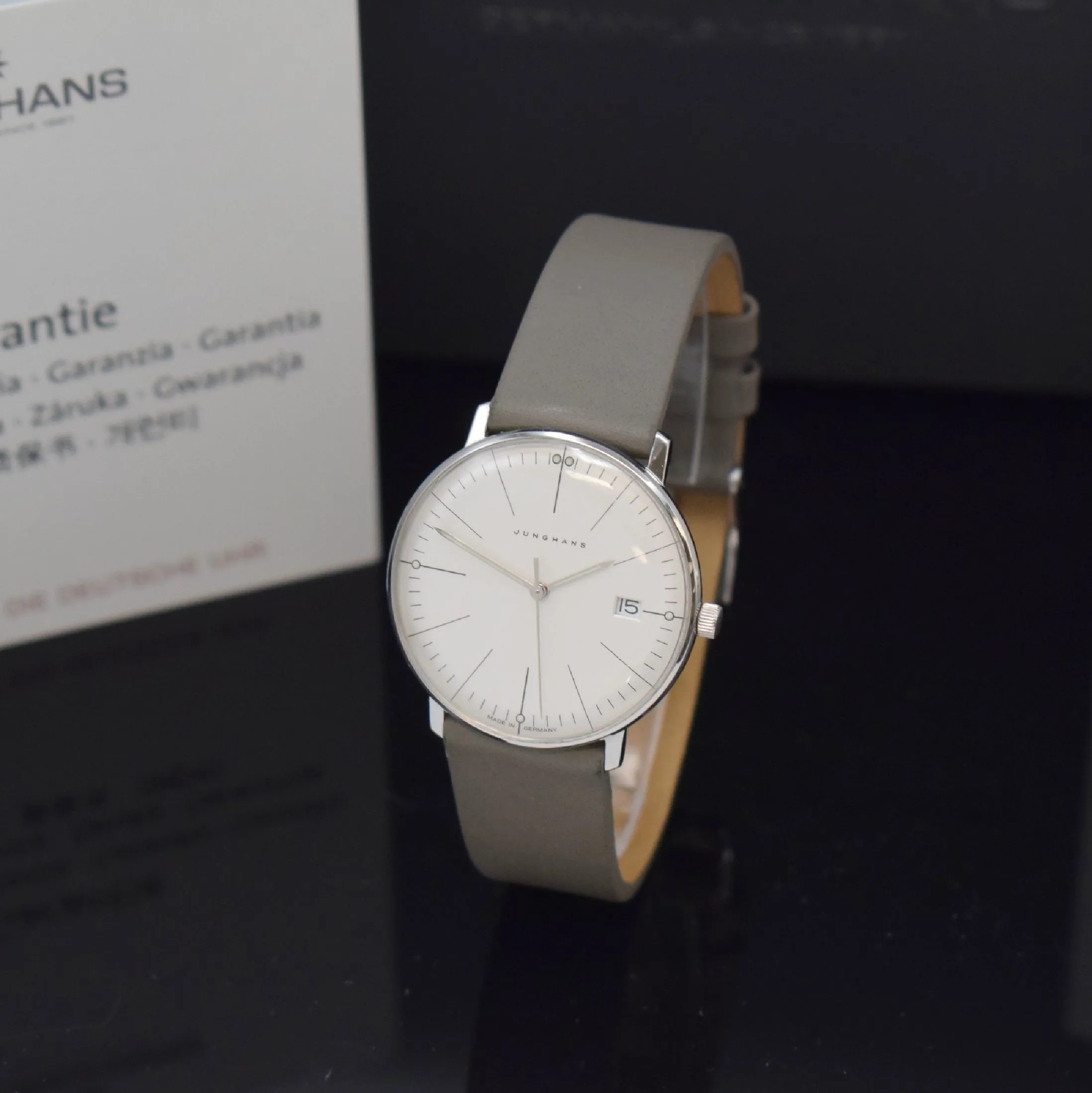 Junghans max bill 47/4251.04 32.5mm Stainless steel Silver