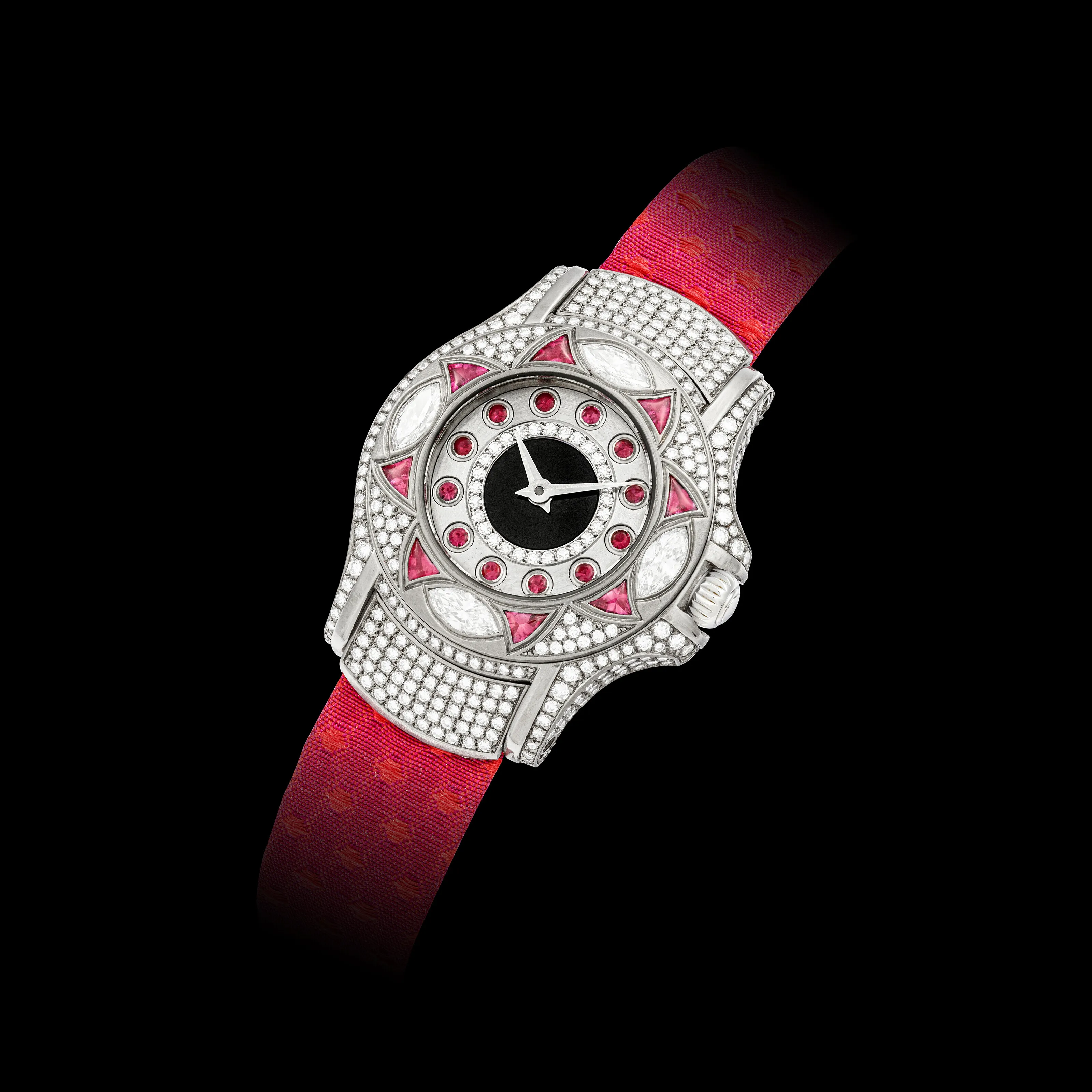 Mauboussin 28mm Titanium and Diamond Diamond