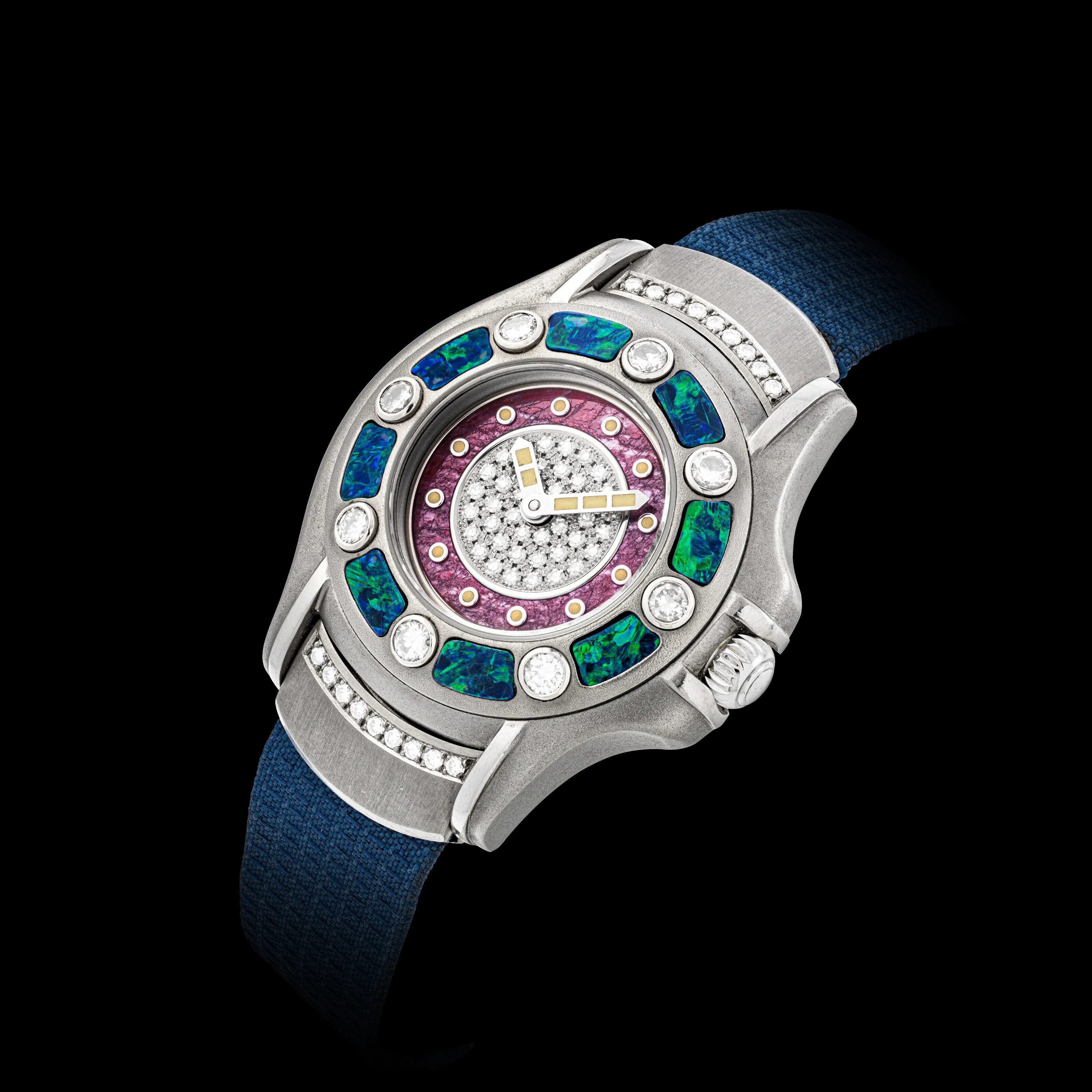 Mauboussin 28mm Titanium and Diamond Diamond