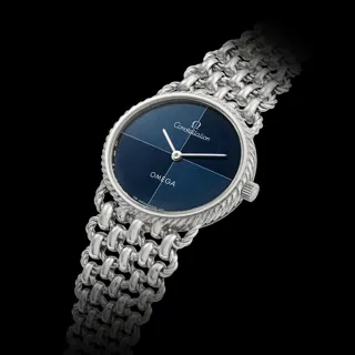 Omega Constellation BC 711.1607 White gold Blue