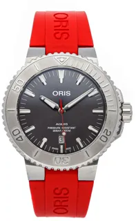 Oris Aquis Date Stainless steel Gray