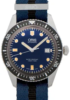 Oris Divers Sixty Five Stainless steel Blue