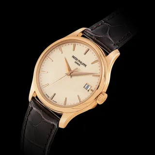 Patek Philippe Calatrava 5227R-001 Rose gold Ivory