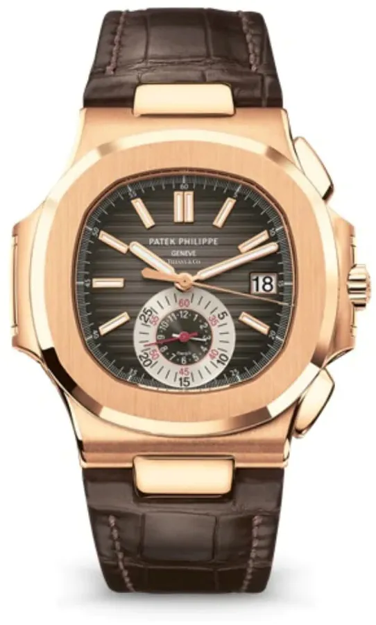 Patek Philippe Nautilus 5980/1R-001 40.5mm Rose gold Black