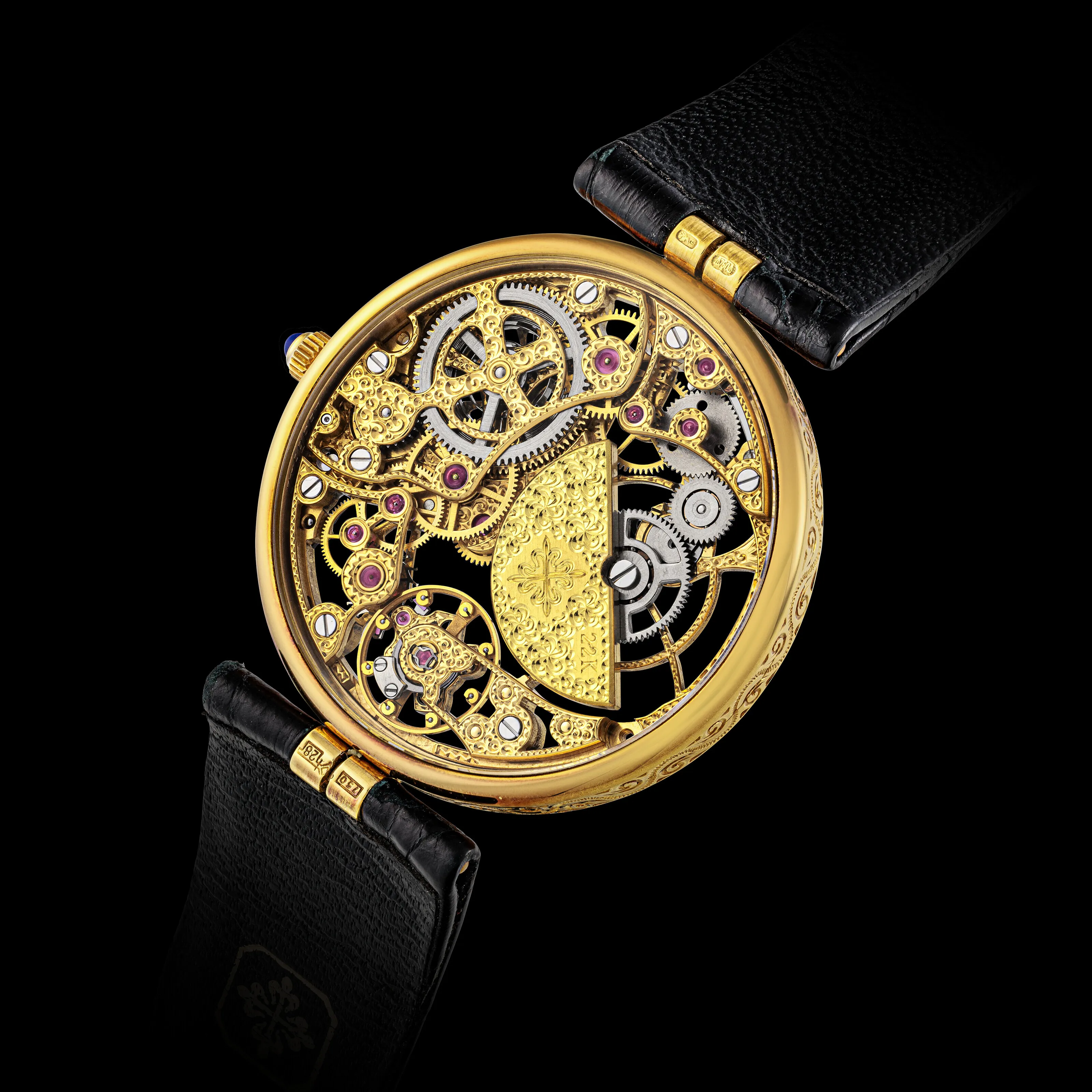 Patek Philippe 3878J 31mm Yellow gold Skeletonized 1