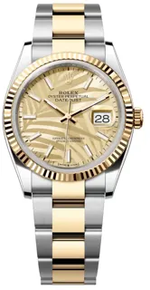 Rolex Datejust 36 126233-0038 Yellow gold and Oystersteel Golden