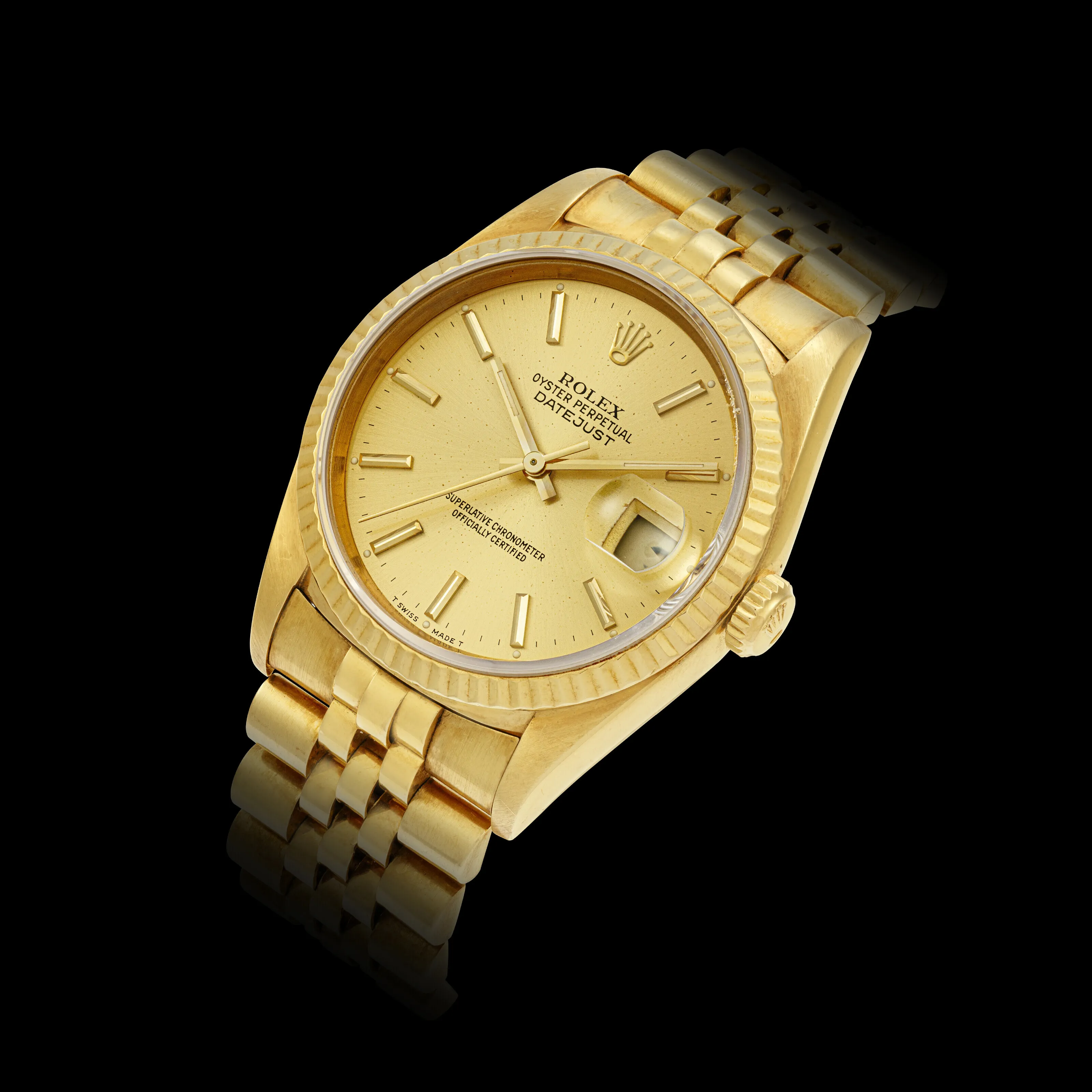 Rolex Datejust 36 16238 36mm Yellow gold Golden