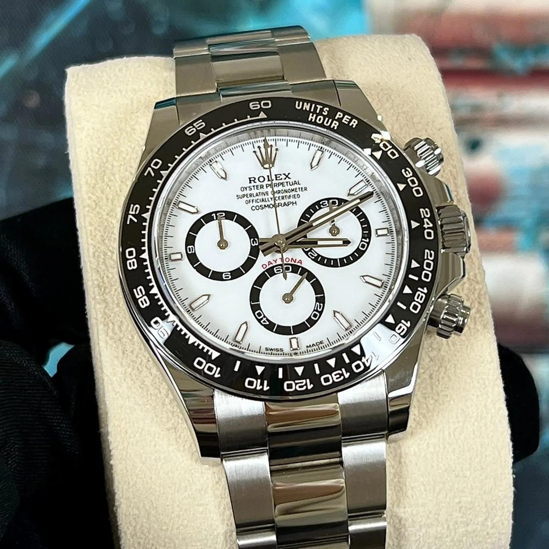 Rolex Daytona 126500LN-0001 40mm Oystersteel White